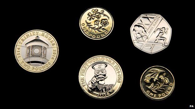 New Royal Mint coins