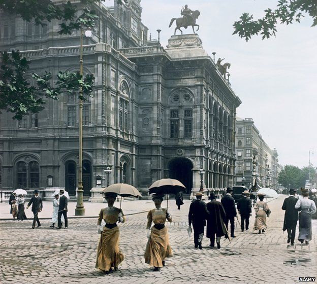 Historical photos of Vienna