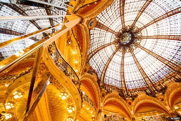The dome of Galeries Lafayette