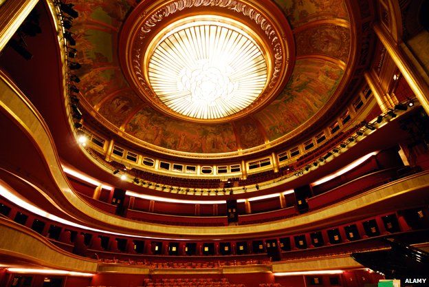 Interior of the Theatre des Champs Elysees