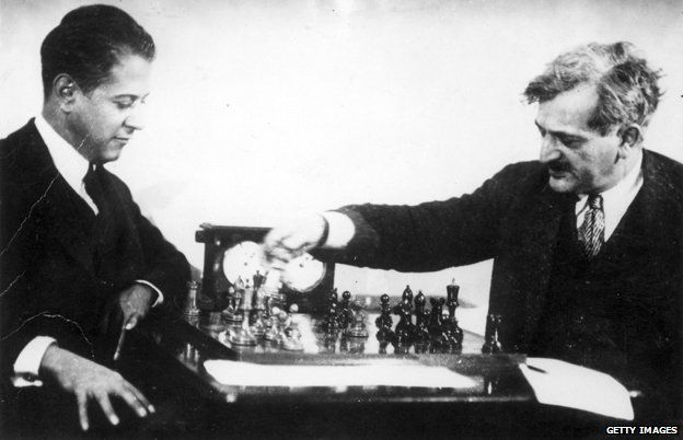 Famous Chess Game: Lasker vs. Capablanca 1914 