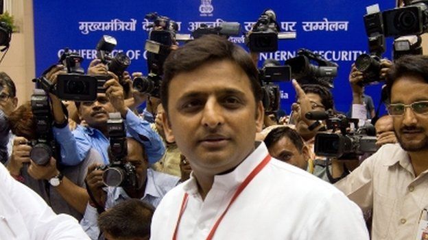 Akhilesh Yadav, the chief minister of Uttar Pradesh, is receiving criticism for "ignoring" riot victims