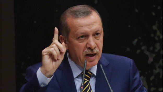 Turkish Prime Minister Recep Tayyip Erdogan - file pic