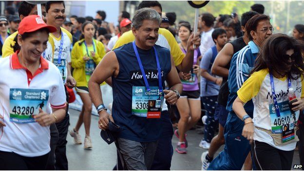 Mumbai marathon, 2013