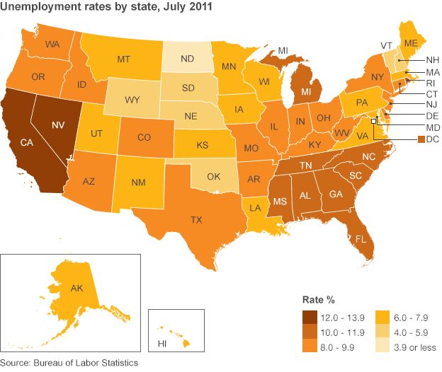 In Graphics: US Unemployment - BBC News