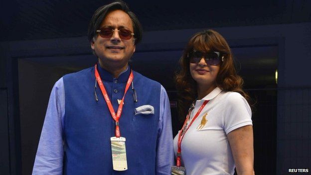 Shashi Tharoor and Sunanda Pushkar (File photo)