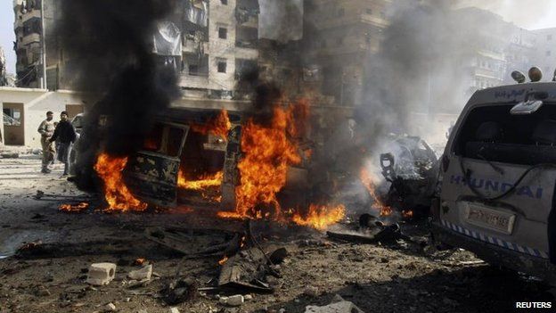 Violence in Aleppo, 21 Jan