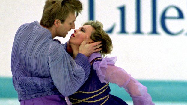 Jayne Torvill and Christopher Dean