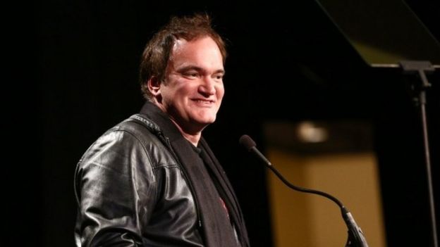 Quentin Tarantino stages reading of leaked film script - BBC News