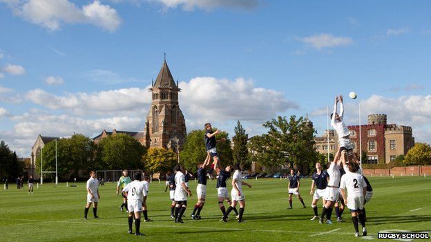 A match at Rugby School