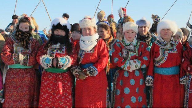 Mongolians celebrate traditions at nadaams or traditional games