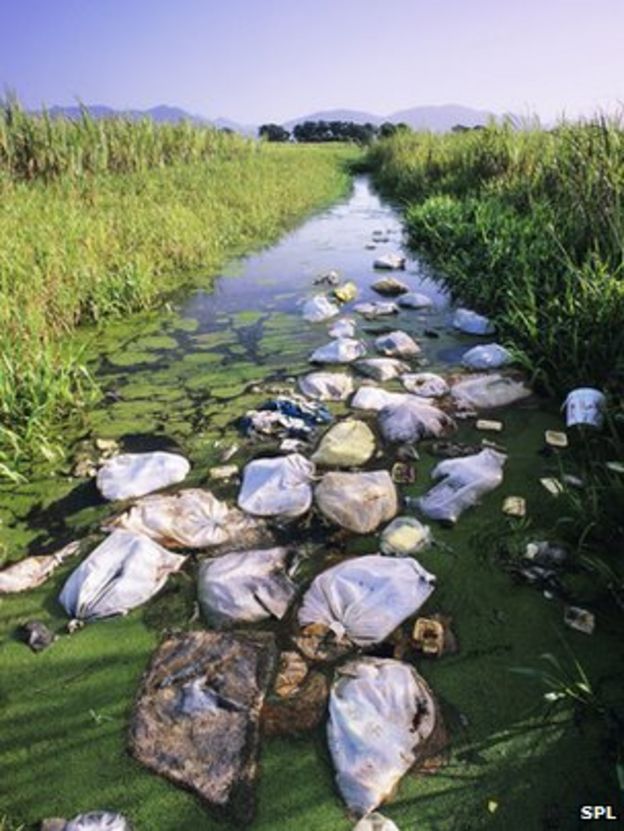 Plastic bag charge a mess' BBC News