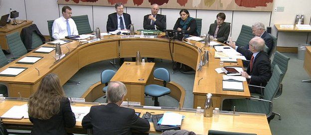 Tuesday's hearing of the Commons climate change committee