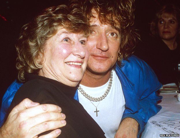 Rod Stewart and his sister Mary