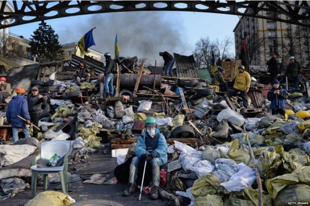 In Pictures Ukraine Truce Collapses Bbc News 1836