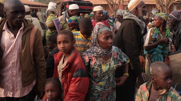 Muslims in CAR anxious to join a convoy heading to Cameroon