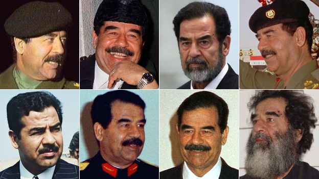 Saddam Hussein composite image