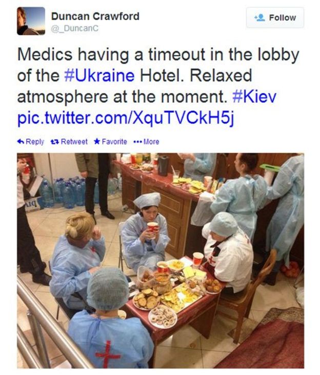 Ukraine crisis BBC reports from the front line in Kiev BBC News