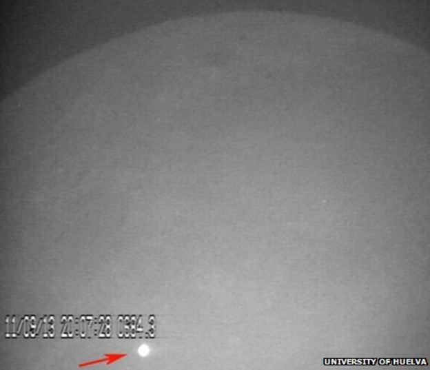 'Biggest observed meteorite impact' hits Moon BBC News