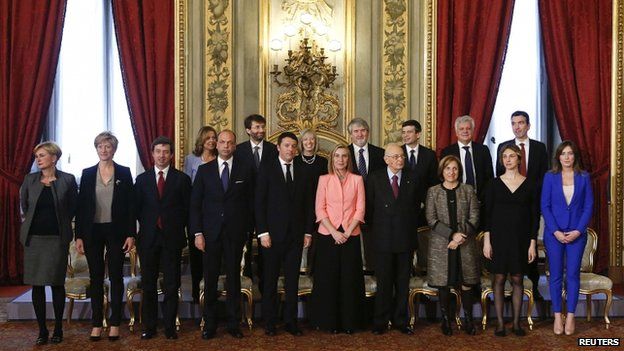 Italy's new government (22 Feb)