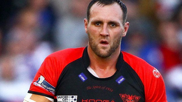 Salford 'respect' Gareth Hock's transfer request, says Koukash - BBC Sport