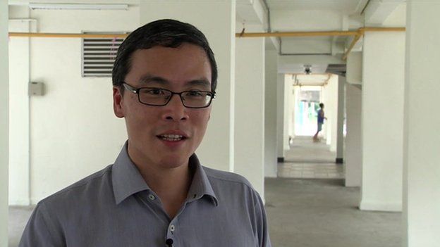 Nominated MP Laurence Lien in Singapore