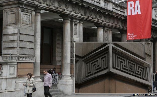 The Royal Academy of Arts at Burlington House in London