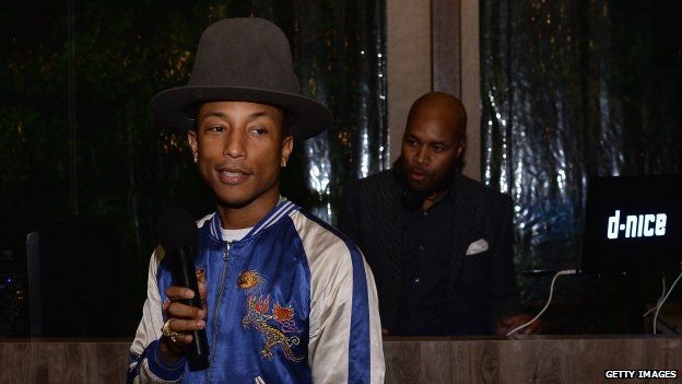 Third Time Lucky For Pharrell Williams Happy Bbc News