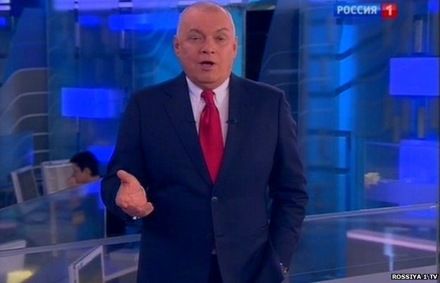 Russian TV anchor Dmitry Kiselyov