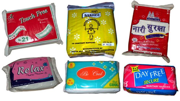 selection of packets showing brand names