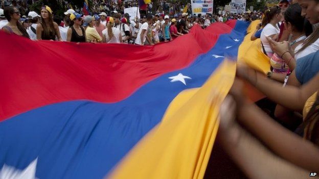 UN's Ban Ki-moon Urges Venezuela To Hear Protesters' Demands - BBC News