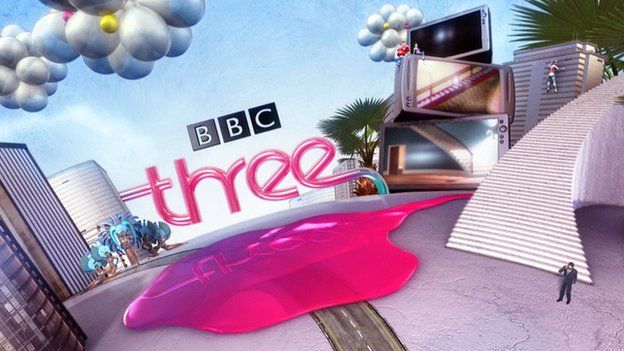 A BBC Three 'ident', first seen in 2008