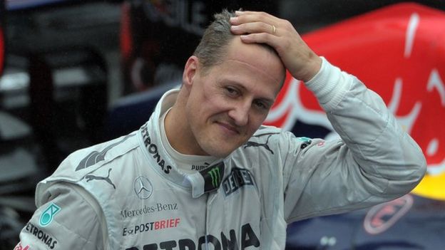 F1 legend Michael Schumacher 'out of coma' - BBC News
