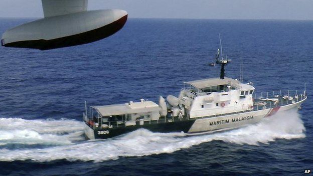 Malaysian Maritime Enforcement Agency vessel, 9 March