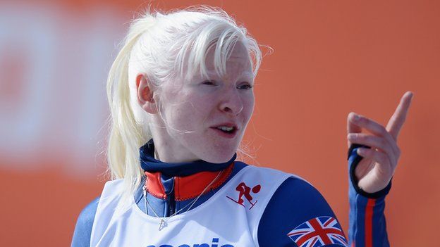 Kelly Gallagher after her gold-medal triumph on Monday
