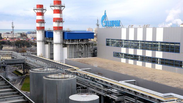 Gazprom plant, Sochi, 07/03/2014