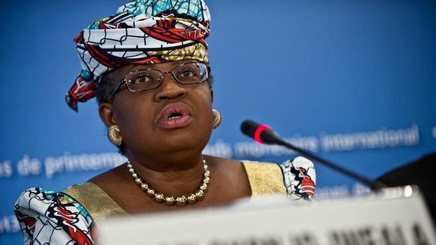Nigeria's finance minister, Ngozi Okonjo-Iweala