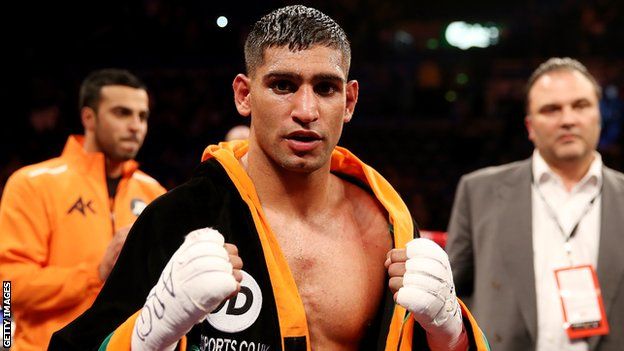 Amir Khan To Fight Luis Collazo On Floyd Mayweather Undercard Bbc Sport