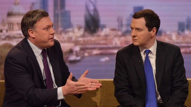 George Osborne and Ed Balls trade pre-Budget blows - BBC News