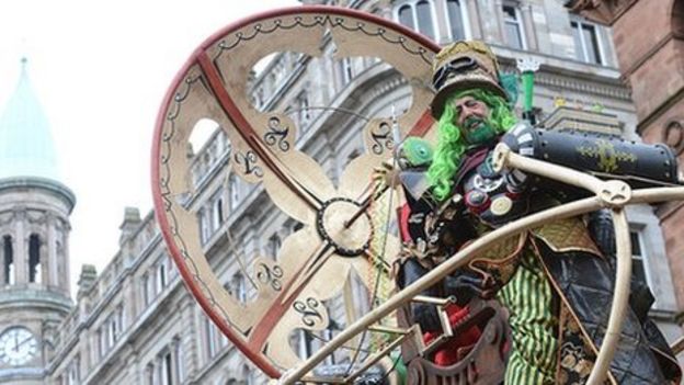 saint patricks day belfast parade