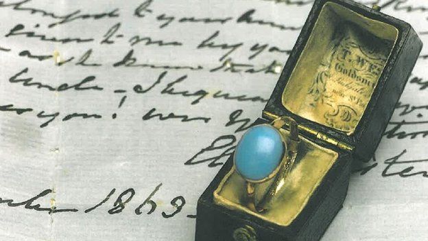 Author Jane Austen's ring