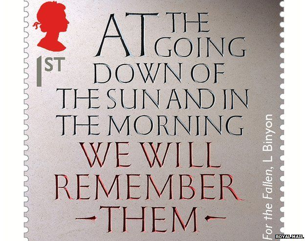 Royal Mail Issues World War One Stamps BBC News