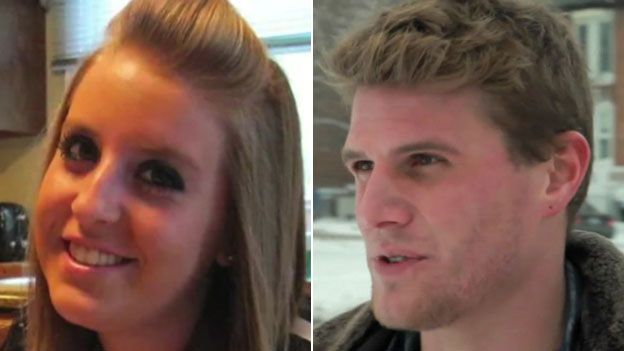 Two middle-class victims of heroin: Steven Lunardi (right) has been clean for more than a year, but Stephanie Chiakas (left) died of an overdose