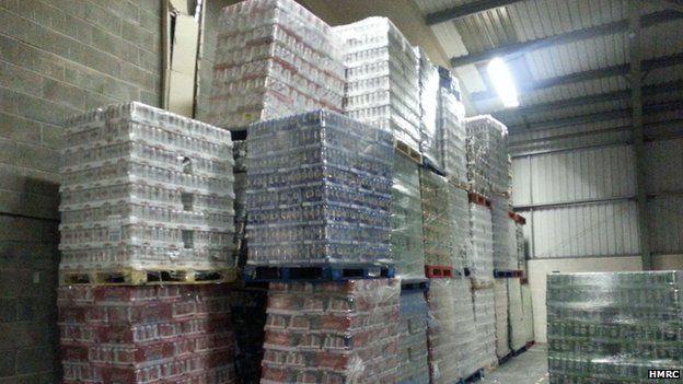 Arrest after 'largest alcohol seizure' in Cardiff - BBC News