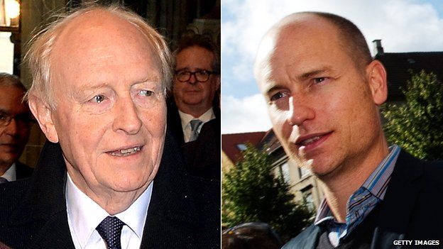 Neil Kinnock and Stephen Kinnock