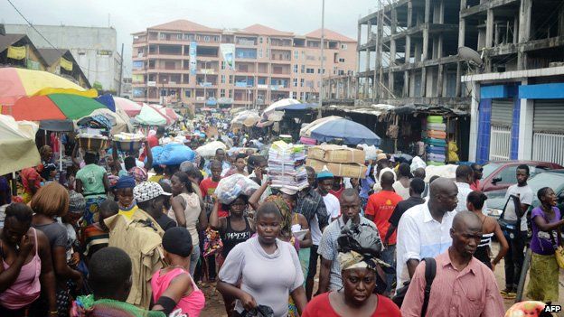 Market in Guinea