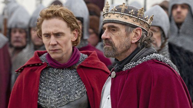 Tom Hiddleston and Jeremy Irons in The Hollow Crown