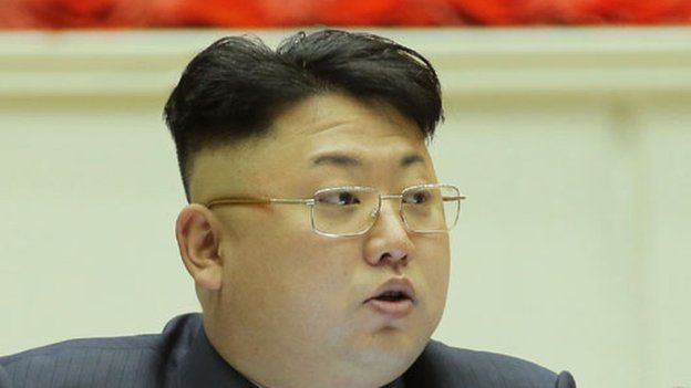 North Korean officials visit salon over Kim Jong-un 'bad hair' advert - BBC  News