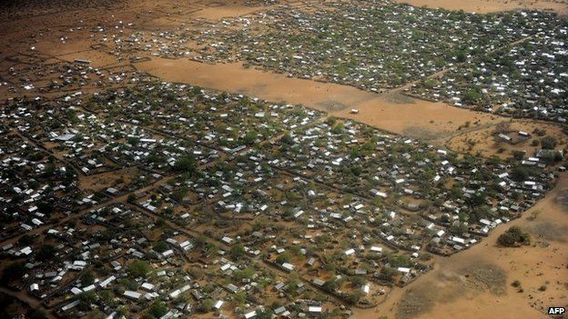 A general view of the Dadaab refugee camp