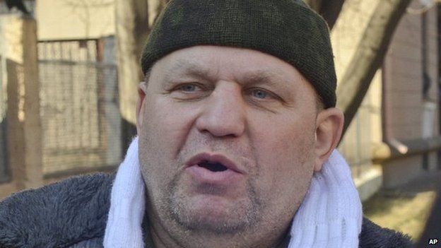 Right Sector leader Oleksandr Muzychko, who died in a shoot-out with police in western Ukraine - 21 February 2014